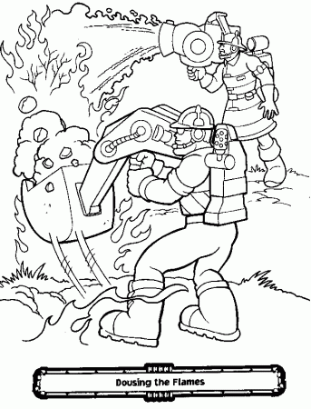 Rescue Heroes Coloring pages