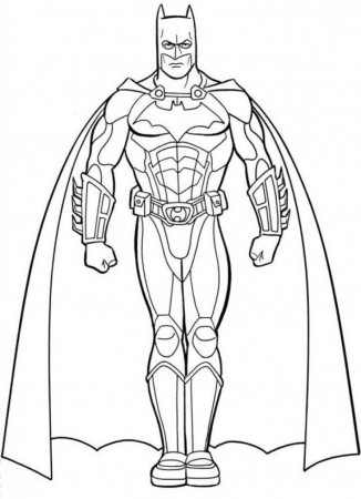 A Very Indignant On Batman Villains Coloring Page - Kids Colouring 