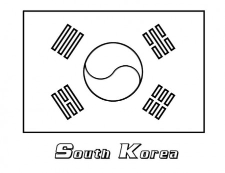 South Korea Coloring Pages - Free Printable Coloring Pages for Kids