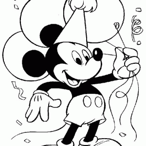 Mickey Clubhouse - Coloring Pages for Kids and for Adults