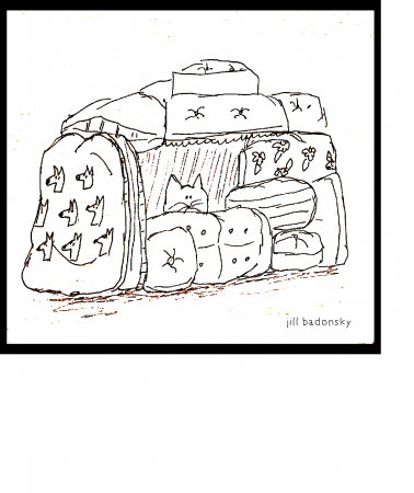 The Awe-manac: A Daily Dose of Wonder: Pillow Fort Coloring Page
