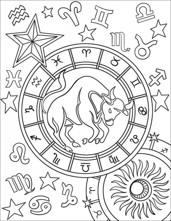 Zodiac Signs Coloring Pages - Free Printable Coloring Pages for Kids