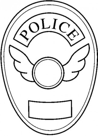 Fbi Badge Coloring Sheet Pages Sketch Coloring Page | Coloring pages  inspirational, Coloring pages, Police badge