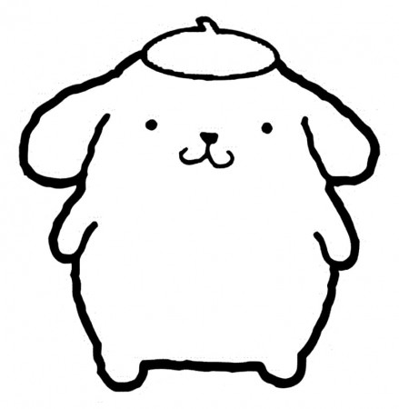 Pompompurin to Color Coloring Page - Free Printable Coloring Pages for Kids