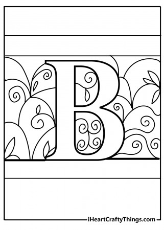 Printable Letter B Coloring Pages (Updated 2022)