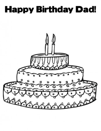 Happy Birthday Coloring Pages - Java Examples