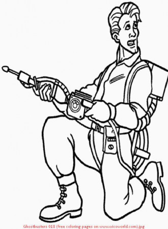 Ghostbusters - Coloring Pages for Kids and for Adults