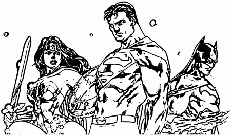 Justice League Coloring Page WeColoringPage 81 | Wecoloringpage