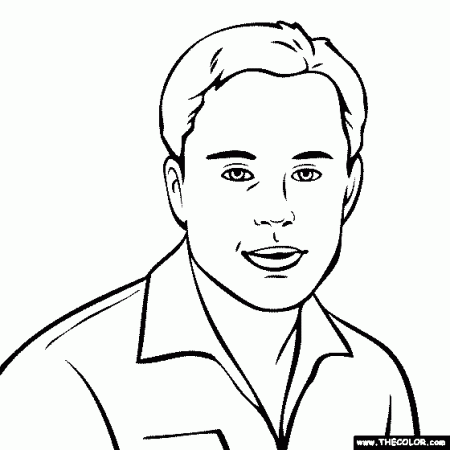 Elon Musk Free Printable 2 Coloring Page Musk Coloring Page Page For ...