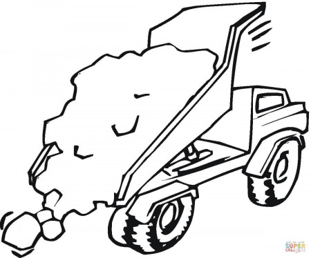 Cement Mixer coloring page | Free Printable Coloring Pages