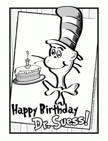 Basic Coloring Pages For Kids Dr Seuss Coloring Pages, Stage Dr ...