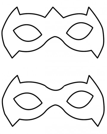Free Batman Mask Template, Download Free Clip Art, Free Clip Art on Clipart  Library
