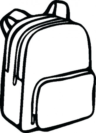 Coloring Backpacks | Colorful backpacks, Coloring pages, School bags