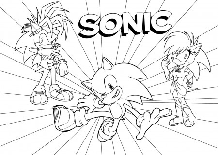 Raskraski Sonic Min Coloring Pages New Pictures Free Printabled Friends  Image Inspirations – Slavyanka