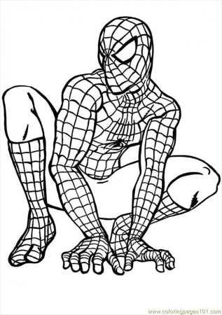Spiderman Coloring Pages 429 Coloring Page for Kids - Free Spider-Man  Printable Coloring Pages Online for Kids - ColoringPages101.com | Coloring  Pages for Kids
