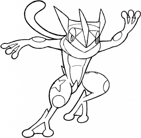 ash greninja png - Pokemon Froakie Coloring Pages | #5462111 - Vippng