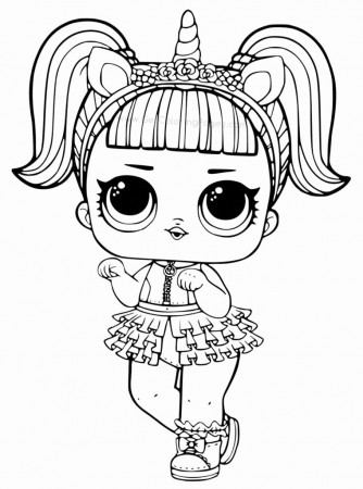 Lol Doll Coloring Page Best Of Unicorn Coloring Pages for Girls ...