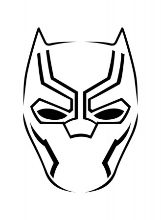 Coloring pages: Coloring pages: Black Panther, printable for kids & adults,  free