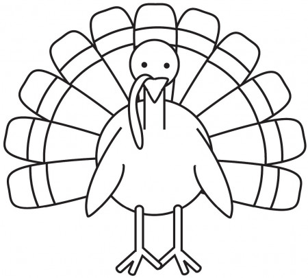 turkey coloring page - Free Large Images