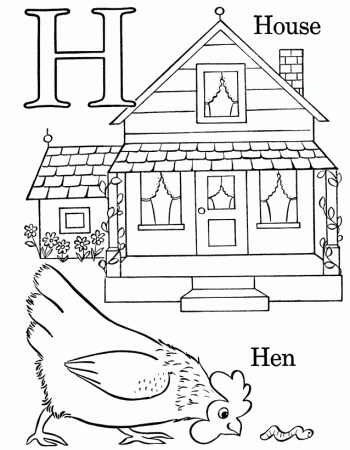 Alphabet Coloring Pages (3) - Coloring Kids