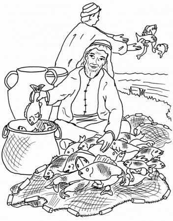 Fishers Of Men Coloring Pages 237805 Fishers Of Men Coloring Pages