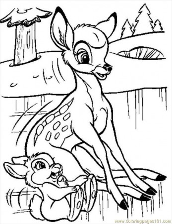 Coloring Pages Our Children Popular Ebooks 3 (Cartoons > Bambi 