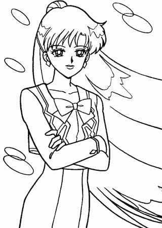 Pudgy Bunny's Sailor Moon Coloring Pages