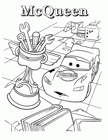 Home Pixar Cars Collection Lightning Mcqueen Coloring Pages 