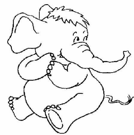 Elephants Coloring Pages 16 | Free Printable Coloring Pages 