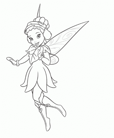 Tinker Bell Iridessa Coloring For Kids - Tinker Bell Coloring 