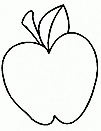 Apples New In Quotation Coloring Pages - Fruit Coloring Pages 