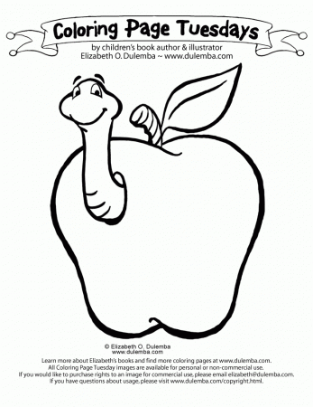 Amazing Coloring Pages: Apple printable coloring pages