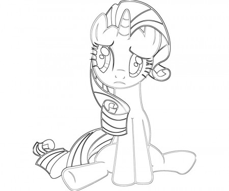 14 Rarity Coloring Page