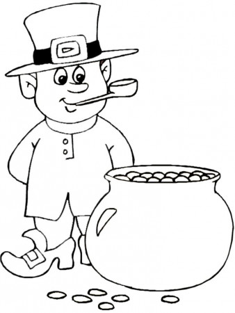 St. Patrick's Day Coloring Page: ... | Crafts