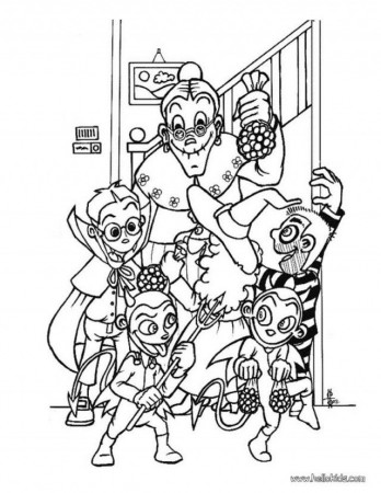 Halloween Pictures To Print And Color Free Coloring Pages 145570 