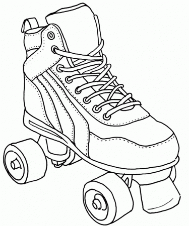 1 Roller Skate Colouring Pages Page 3 274125 Jamestown Coloring Pages