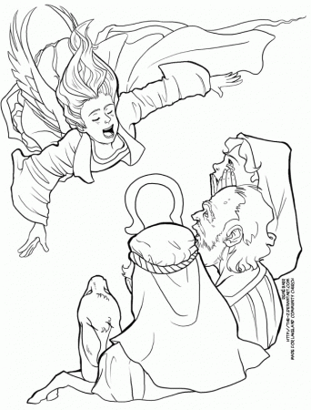 Advent Coloring Page - Shepherds by The-Z on deviantART