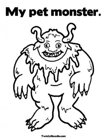 Moshi Monster - Monster Coloring Pages : Coloring Pages for Kids 