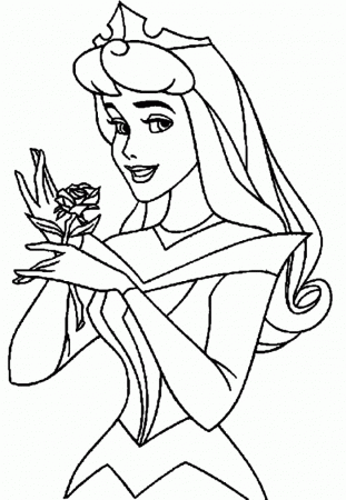 sleep beauty Colouring Pages (page 2)