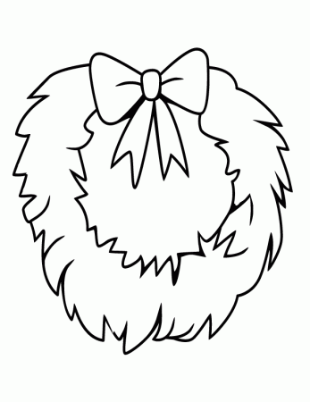 wreath 0206 printable coloring in pages for kids - number 4091 online