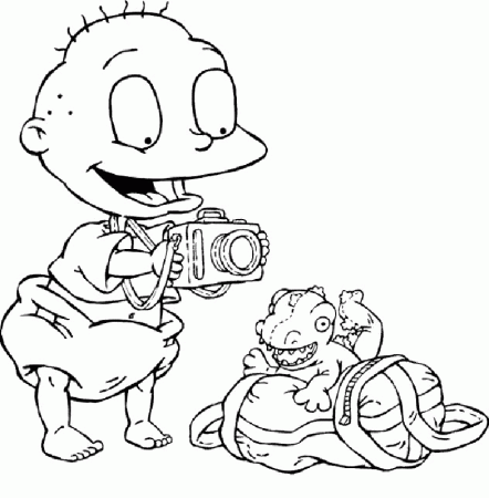 rugrats Colouring Pages (page 2)