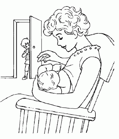 Baby Coloring Pages | Free coloring pages