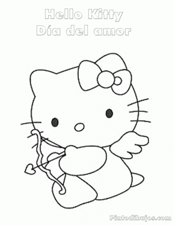 Hello Kitty Mustache Coloring Pages Images & Pictures - Becuo