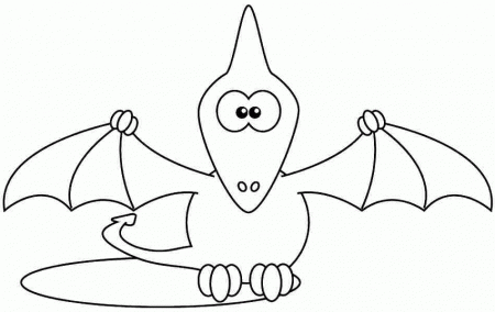Pteranodon Coloring Pages 519 | Free Printable Coloring Pages