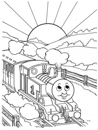 Printable Thomas The Tanks Engine Coloring Pages Best Res 