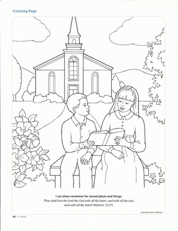 Coloring Pages For Church