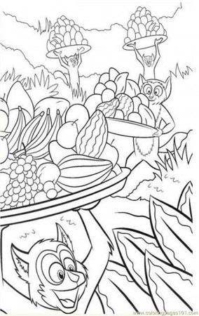 Coloring Pages Madagascar Coloring Pages 9 (Cartoons > Madagascar 
