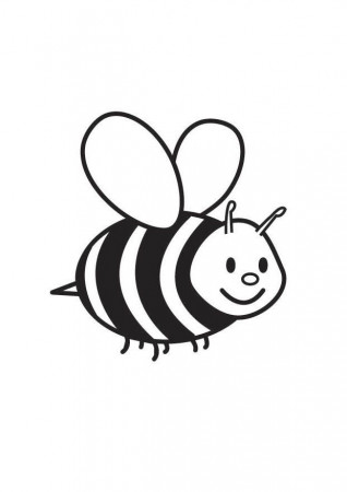 Coloring page Bee - img 17703.