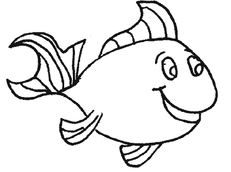 Fish-Cartoon-Image - Coloring Kids