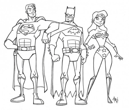 Justice League Coloring Pages Coloring Pages Coloring Pages For 